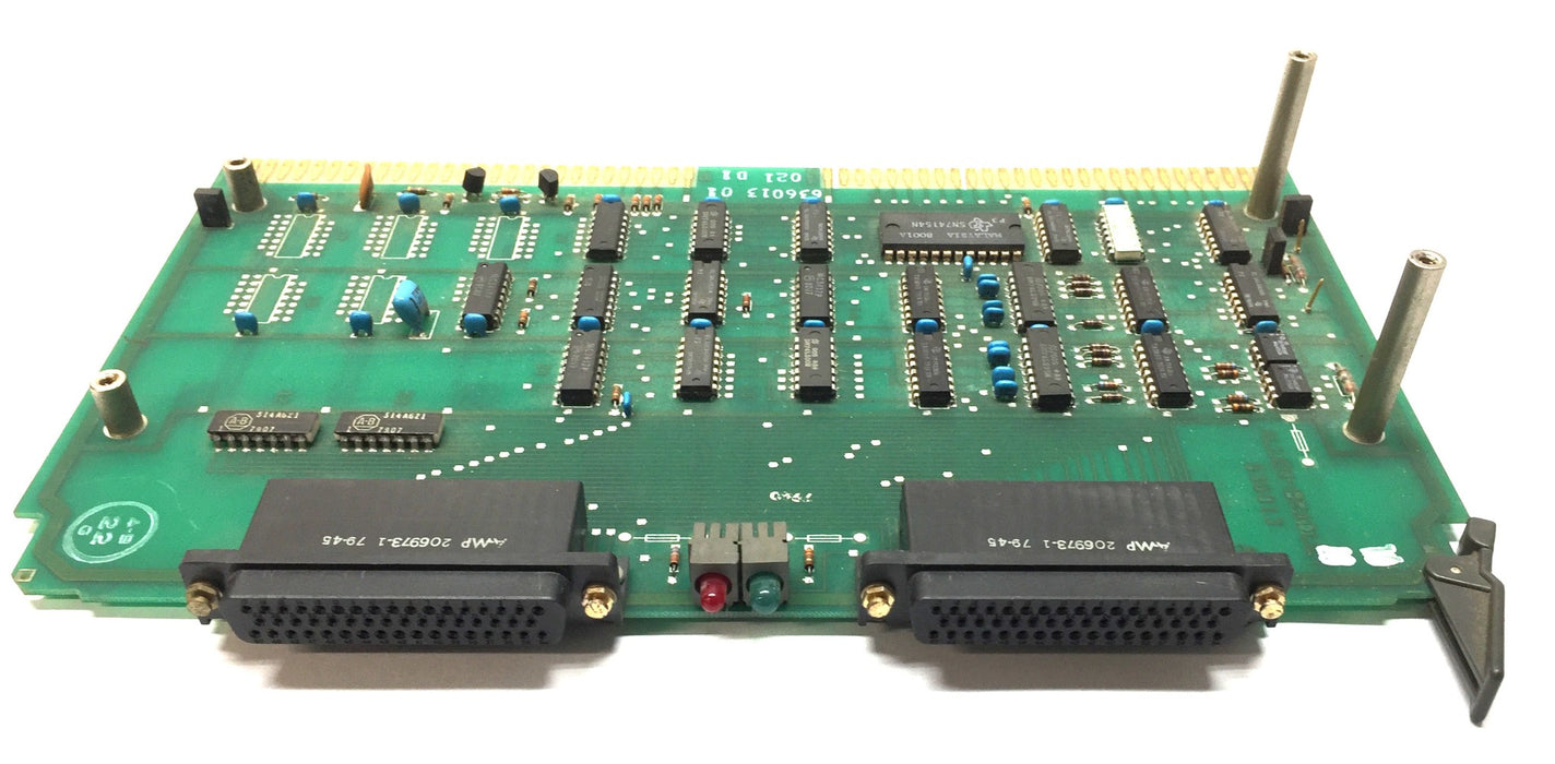 Allen-Bradley PLC-2 I/O Adapter Circuit Board 636013(A) w/Enclosure 1117-AL USED