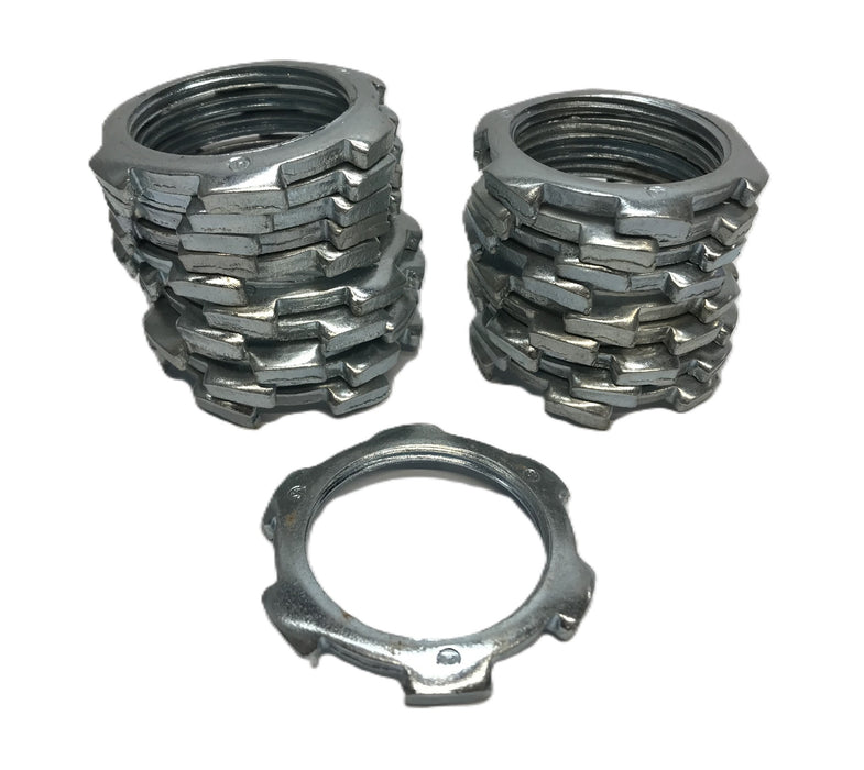 Appleton 1-1/4" Steel Locknut APBL125 [Lot of 20] NOS