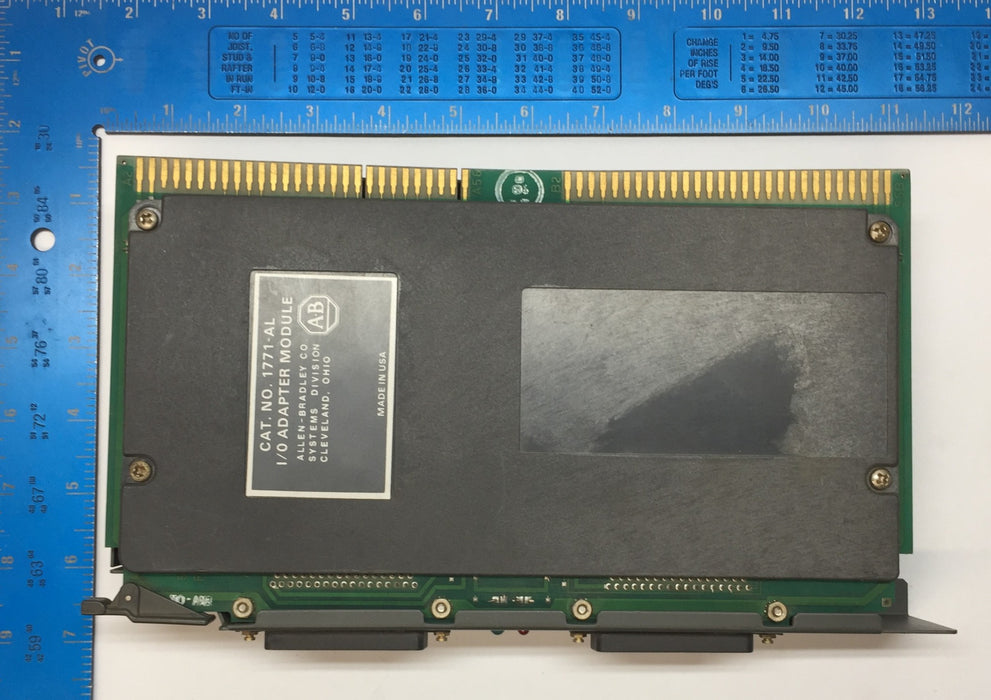 Allen-Bradley PLC-2 I/O Adapter Circuit Board 636013(A) w/Enclosure 1117-AL USED