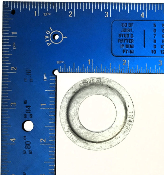 Unbranded 1-1/4" x 3/4" Reducer Washer 68407B [Lot of 20] NOS