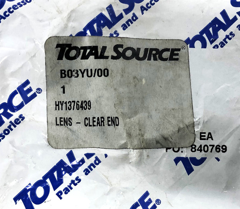 Total Source Clear End Lens For Hyster Forklift HY1376439 NOS