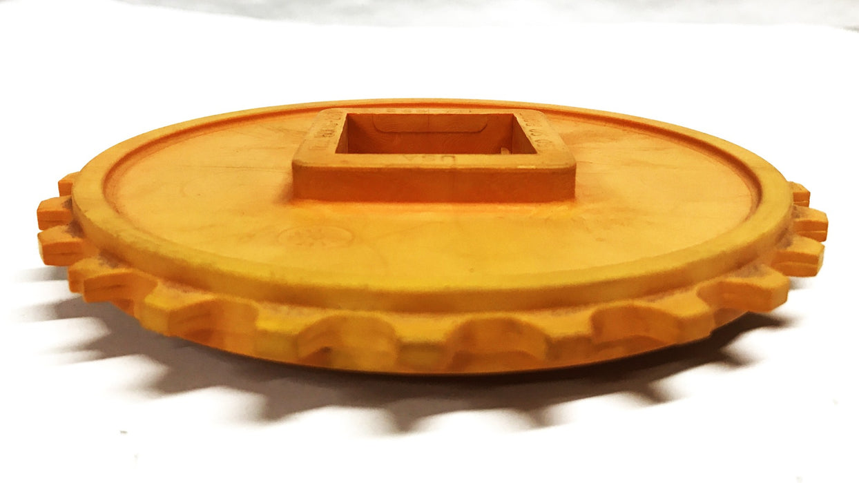 Rexnord Thermoplastic Machine Sprocket with Square Bore N5936-25T NOS