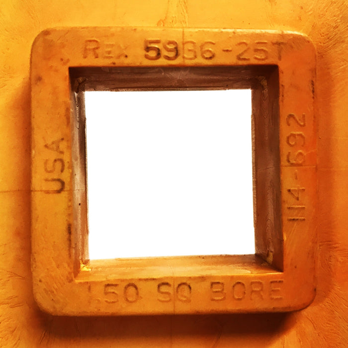 Rexnord Thermoplastic Machine Sprocket with Square Bore N5936-25T NOS