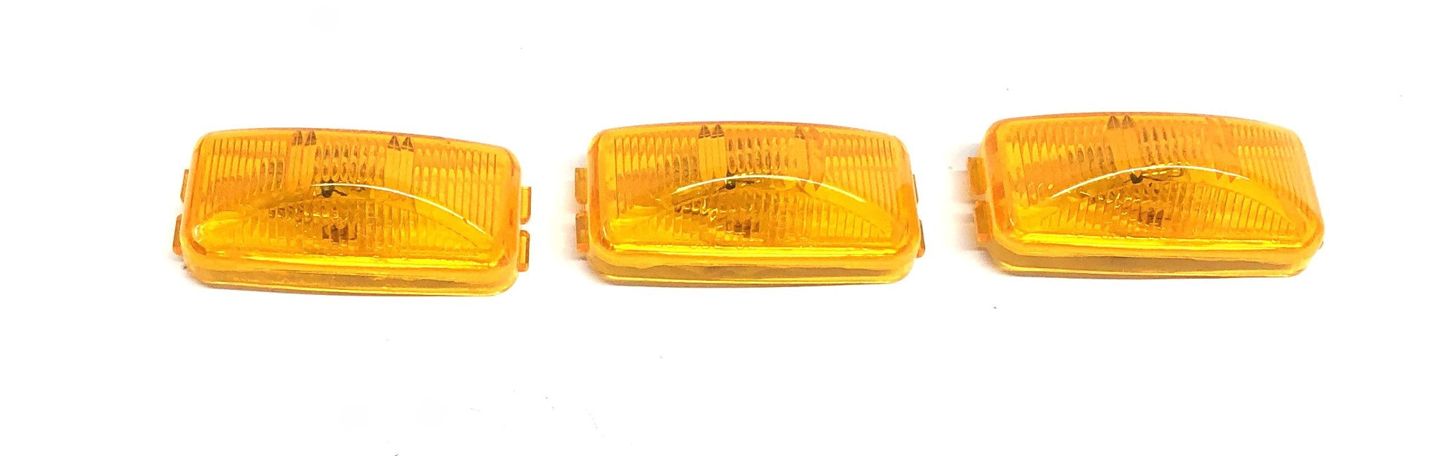 NAPA Trucklite 12V Side Marker Clearance Lamp Amber 50-15200Y3 [Lot of 3] NOS