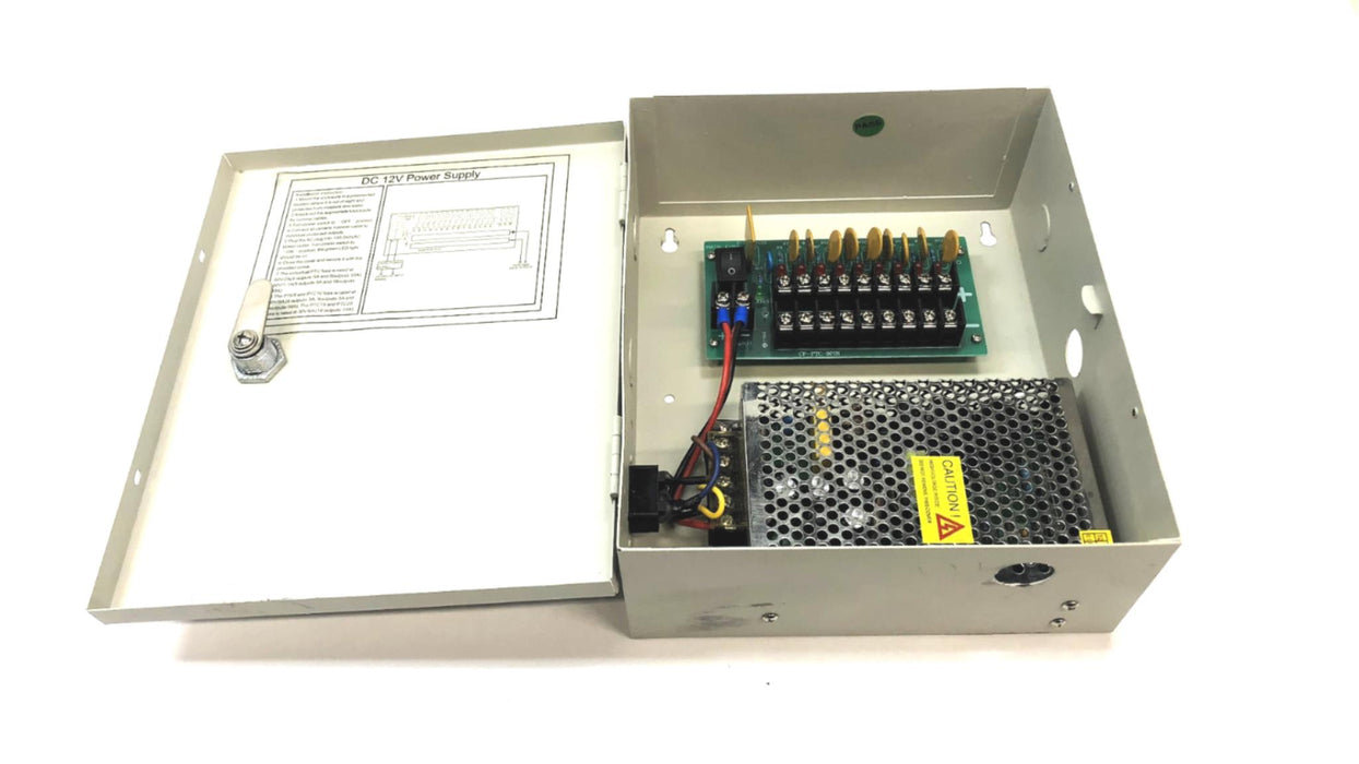 Unbranded Power Supply Security Box (Untested) CP1209-10A USED