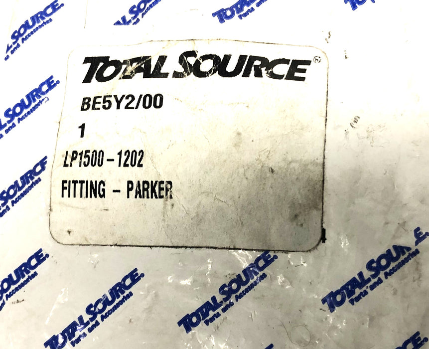 Total Source Parker Fitting For Forklift LP1500-1202 NOS