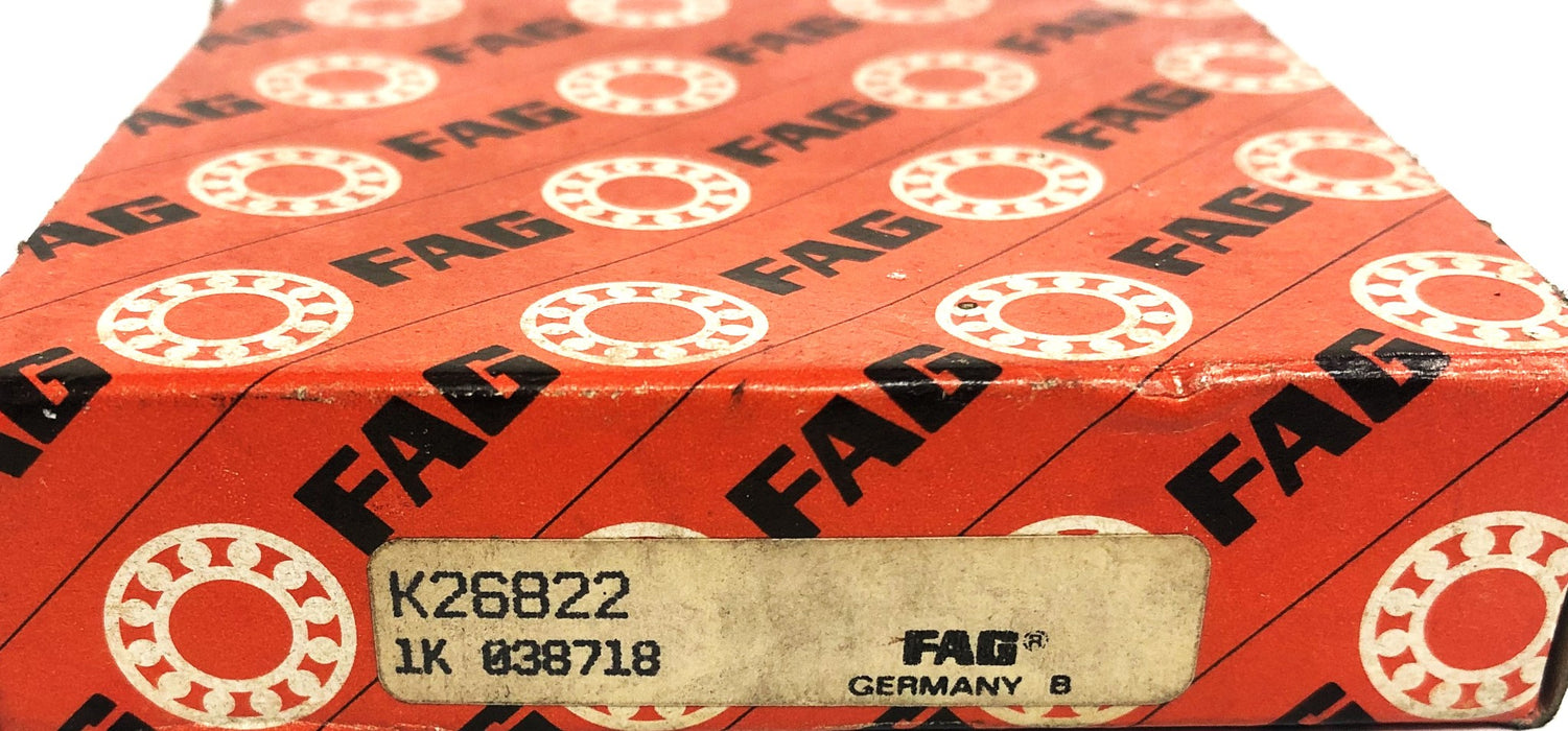 FAG Tapered Roller Bearing Cup K26822 NOS