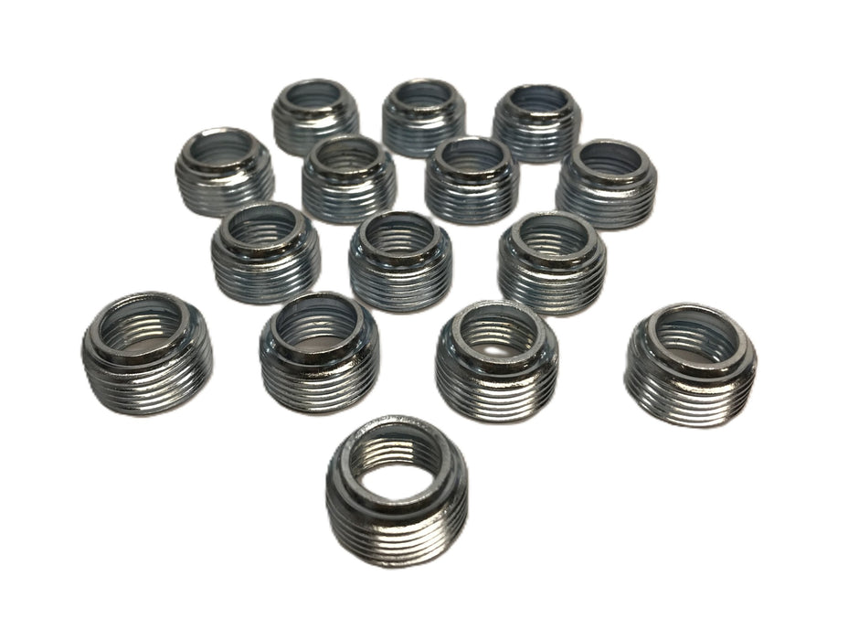 Unbranded Rigid 3/4" x 1/2" Reducing Bushing [Lot of 15] NOS