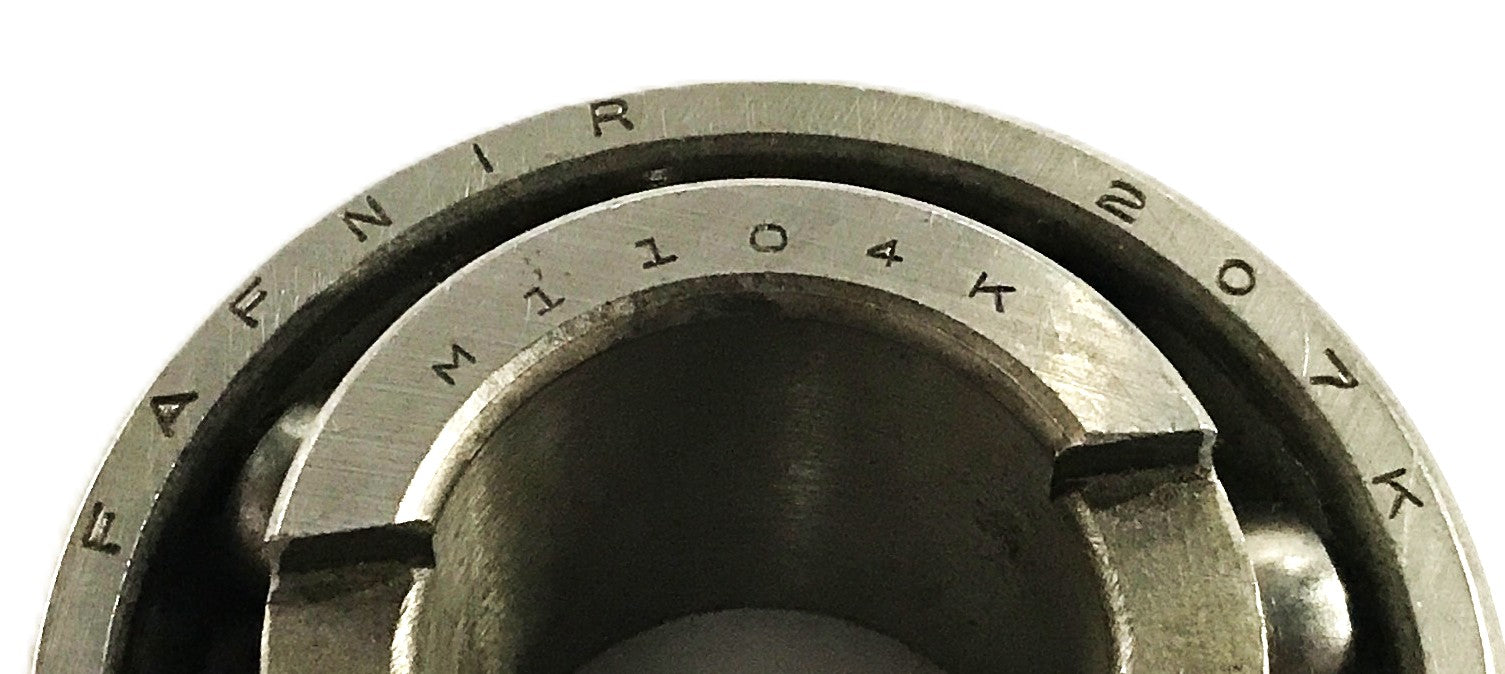Fafnir Double-notched Insert Ball Bearing without Collar M1104K/207K NOS