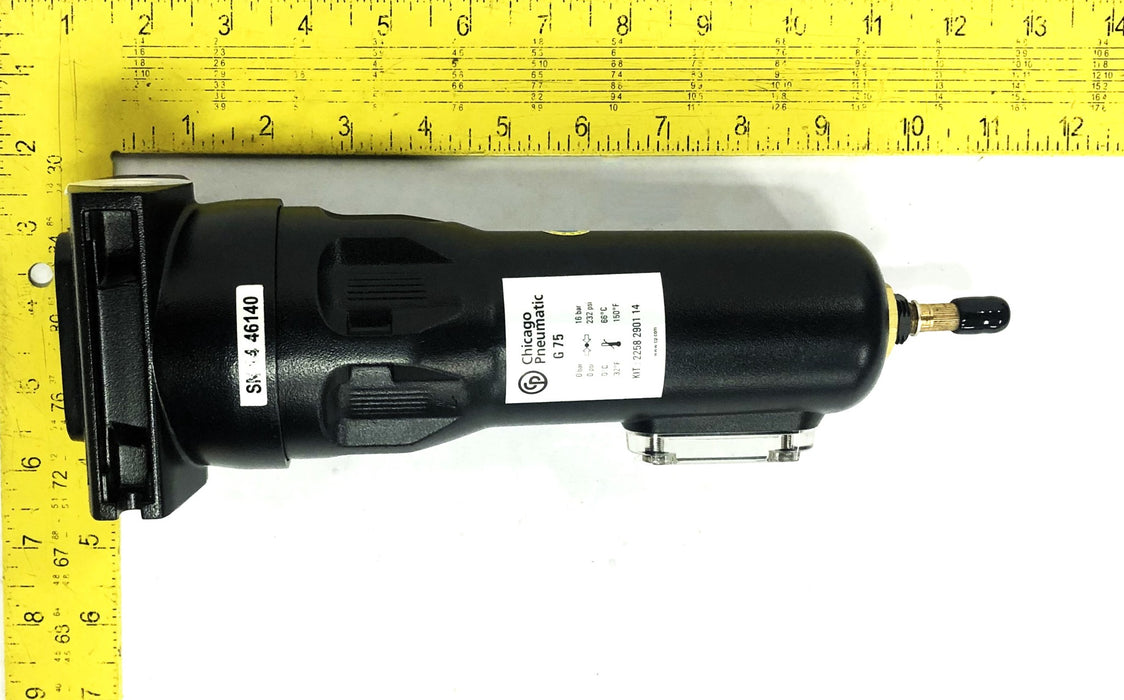 Chicago Pneumatic G-75 1/2 Inch NPT Coalescing Air Filter 8102844878 NOS