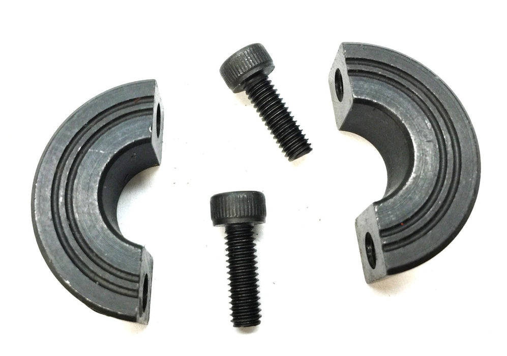Unbranded 2-Piece Black Oxide 12MM Split Shaft Collar CCM122S [Lot of 7] NOS