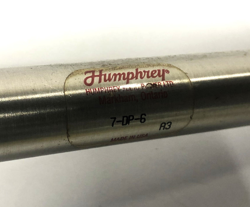Humphrey Air Cylinder 7-DP-6 NOS