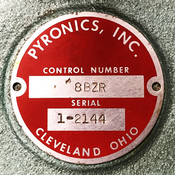 Pyronics Gas Regulator 8BZR REBURBISHED
