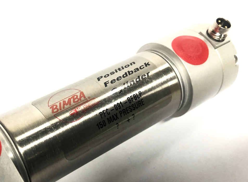 Bimba 150 MAX Pressure Position Feedback Cylinder PFC-091-BFBLP NOS