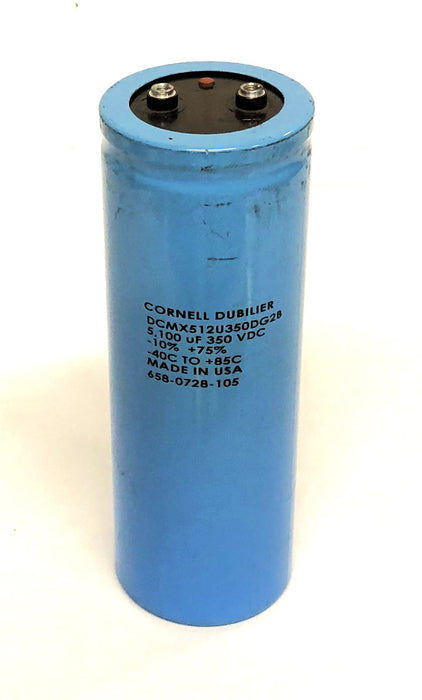 Cornell Dubilier Aluminum Electrolytic Capacitor DCMX512V350DG2A USED