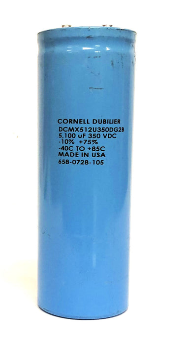 Cornell Dubilier Aluminum Electrolytic Capacitor DCMX512V350DG2A USED