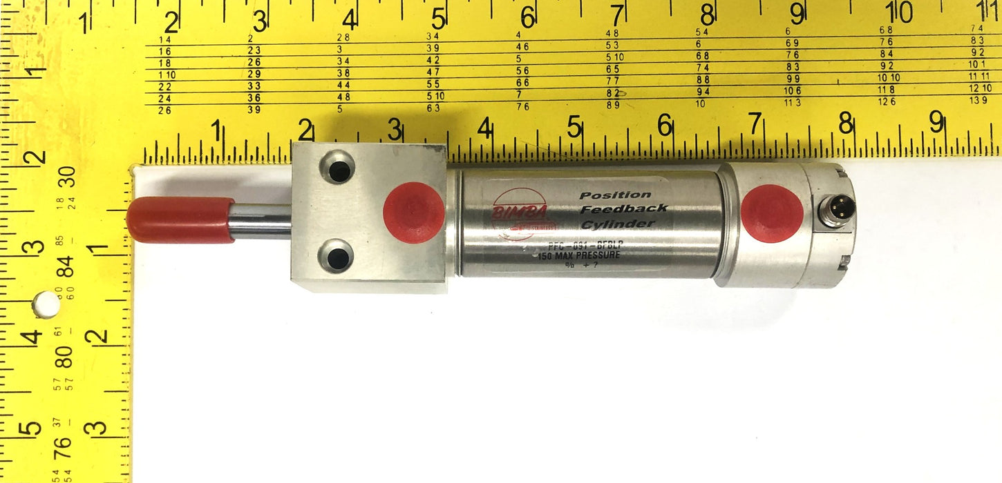 Bimba 150 MAX Pressure Position Feedback Cylinder PFC-091-BFBLP NOS