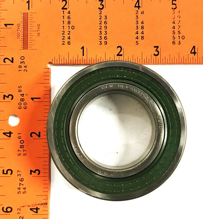 New Departure Rubber Shielded Ball Bearing 3210 NOS