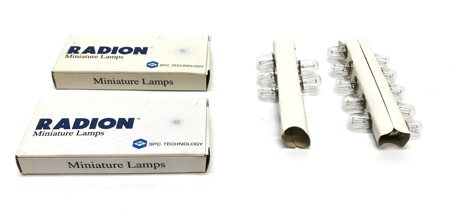 SPC Radion Miniature Lamp Bulbs 1835 [Lot of 15] NOS