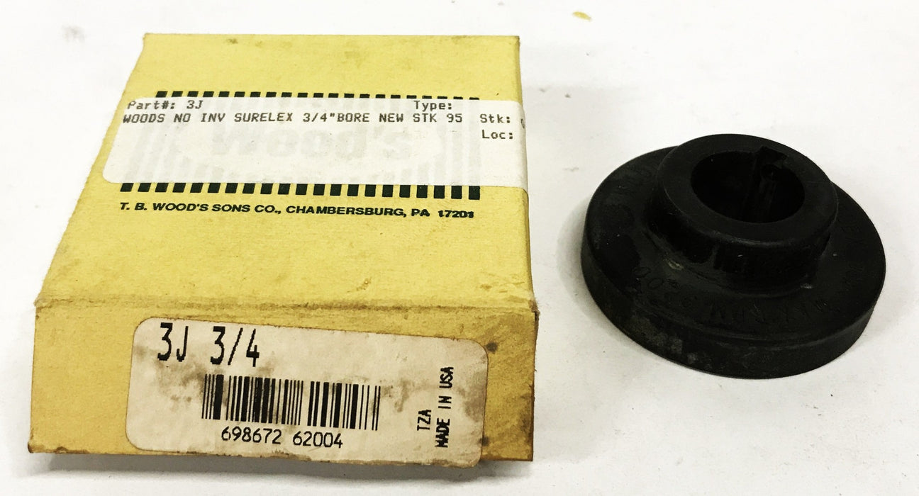 TB Woods Hub Coupling 3J-3/4 [Lot of 4] NOS