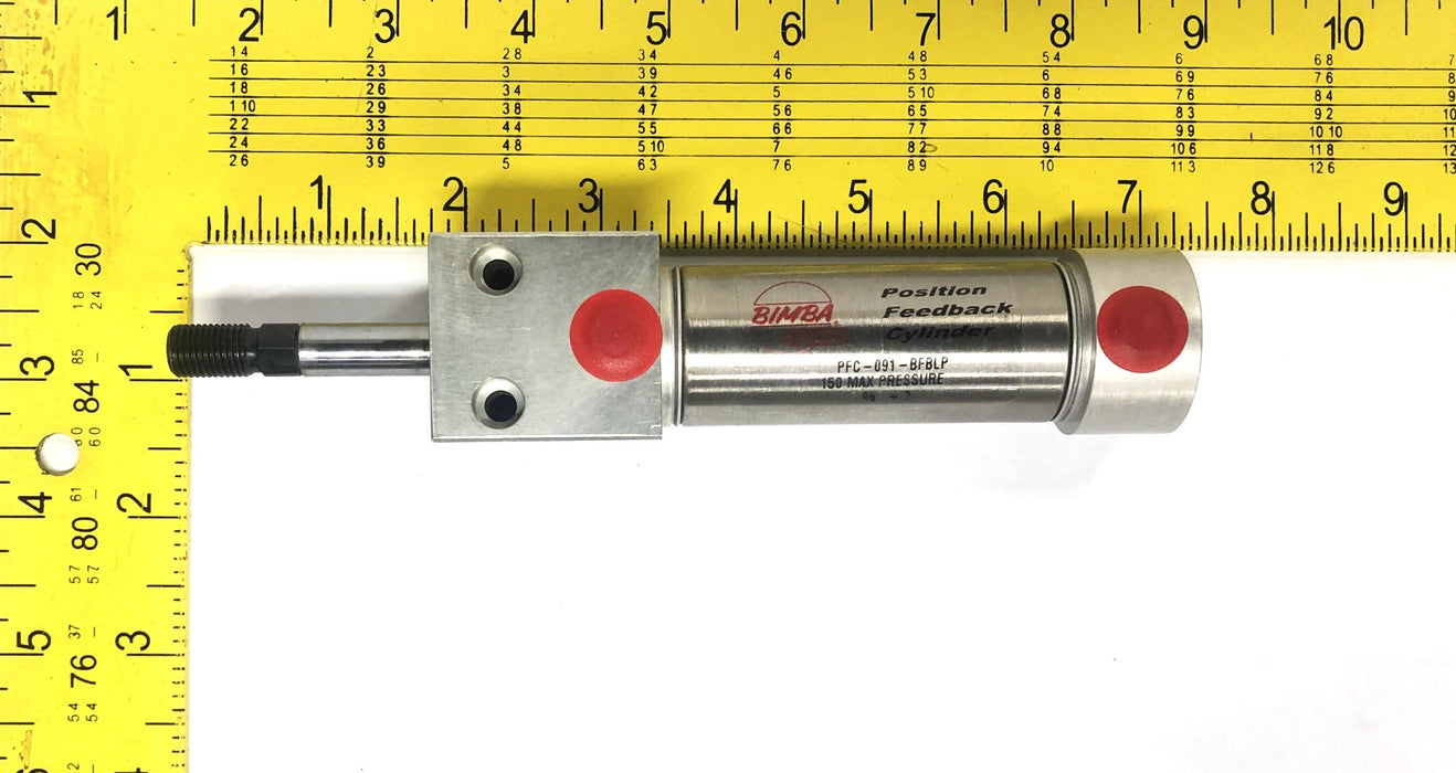 Bimba Pressure Position Feedback Cylinder 150 MAX PFC-091-BFBLP NOS
