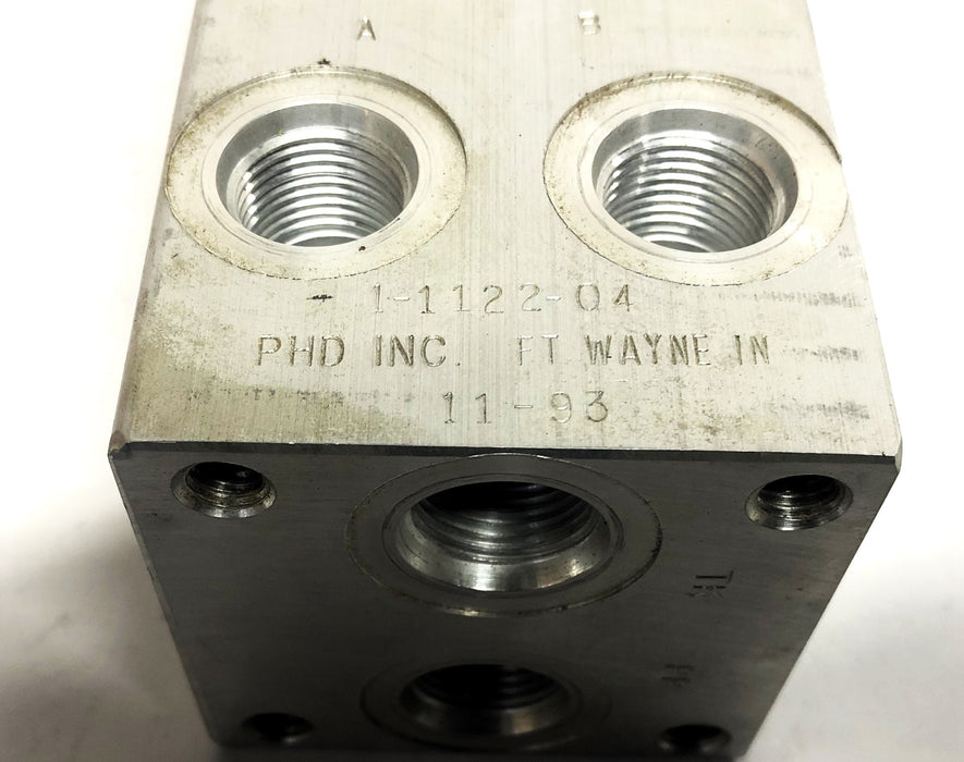 PHD INC 11-93 Pneumatic Cylinder 1-1122-04 NOS