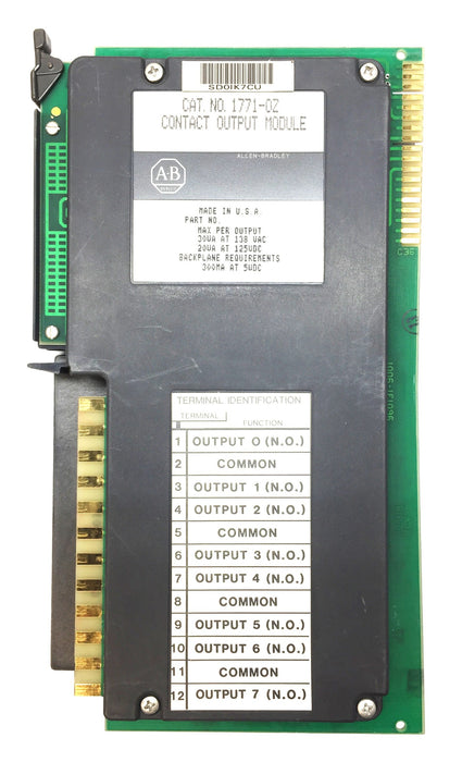 Allen-Bradley Contact Output Module 1771-0Z (960131) USED