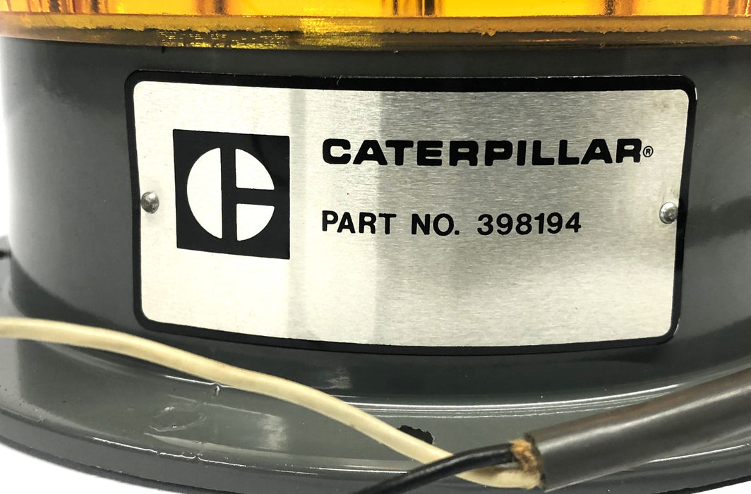 CAT/Caterpillar 36 Volt Amber Strobe 398194 NOS