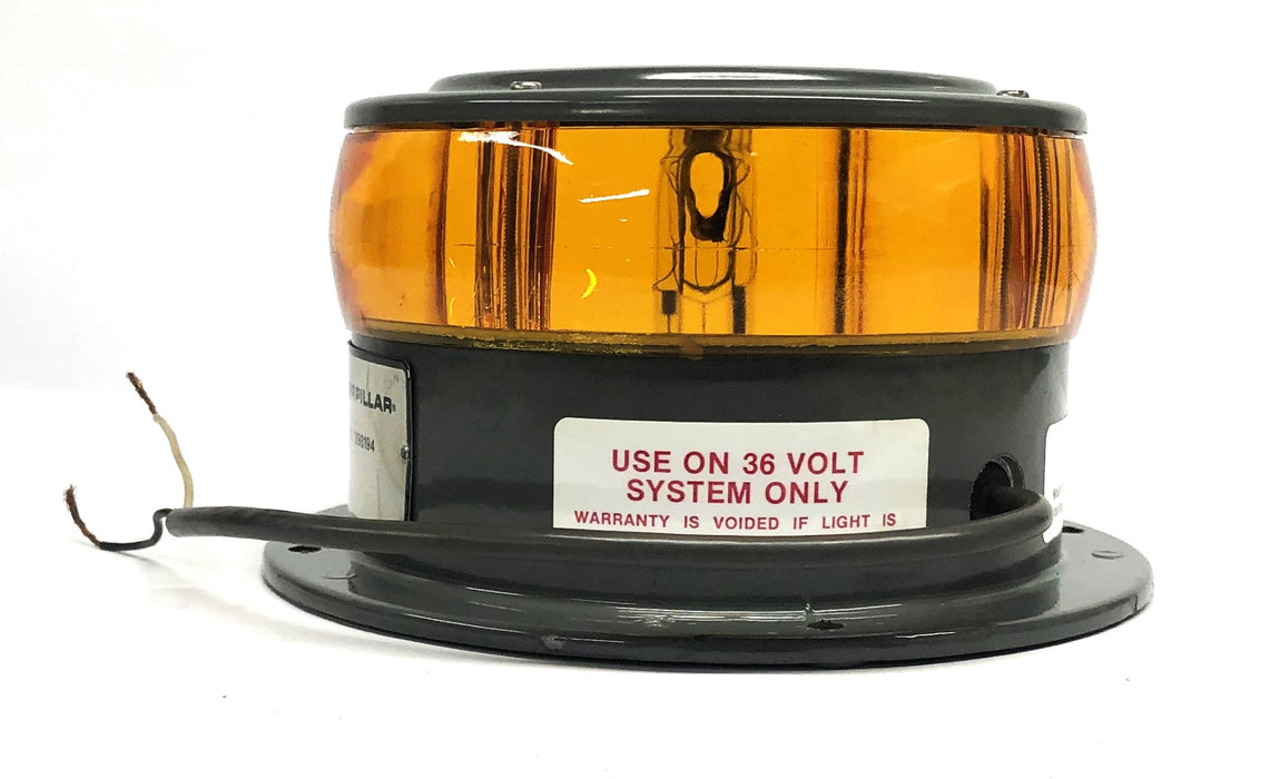 CAT/Caterpillar 36 Volt Amber Strobe 398194 NOS