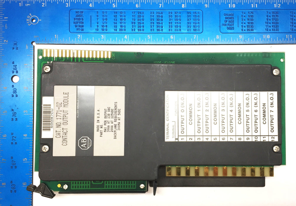 Allen-Bradley Contact Output Module 1771-0Z (960131) USED