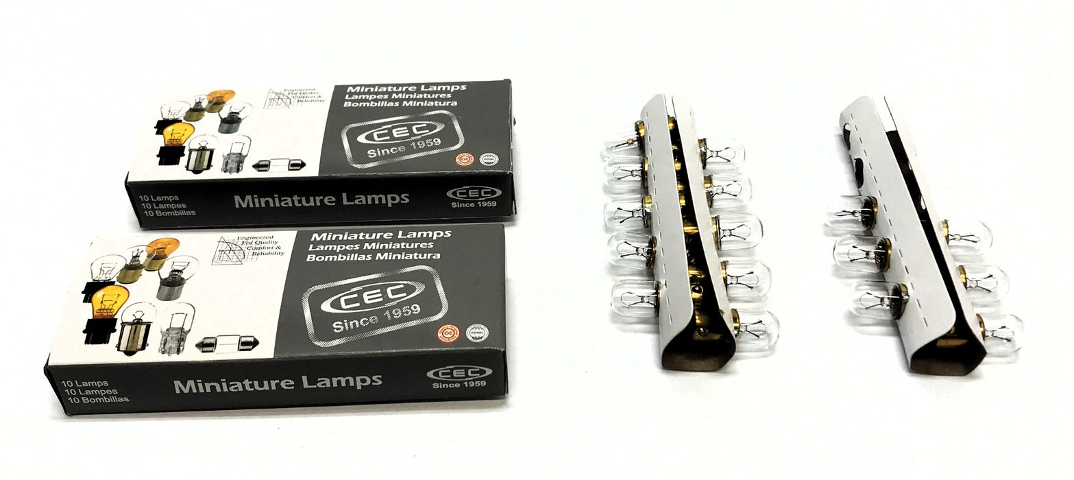 CEC Miniature Lamp Bulbs 755 [Lot of 16] NOS