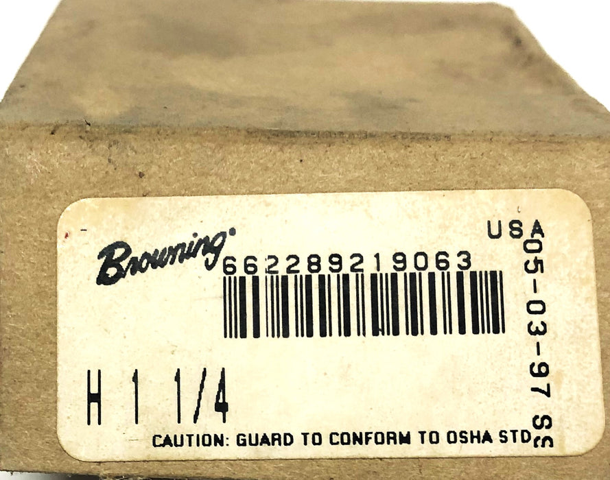 Browning Split Taper Bushing HX1-1/4 [Lot of 2] NOS