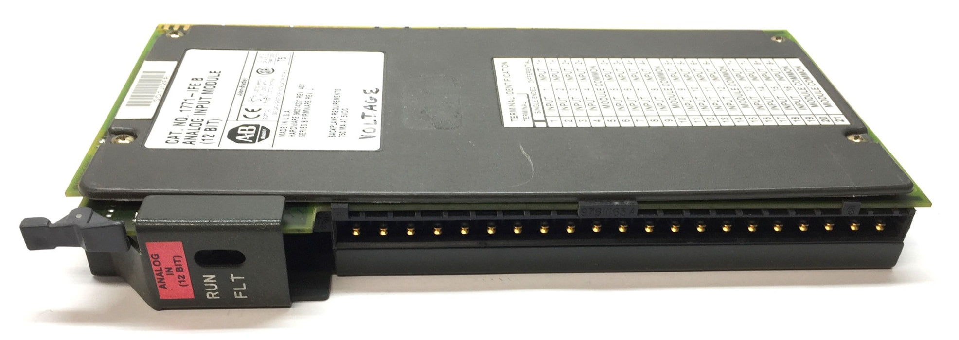 Allen-Bradley 12-Bit Analog Input Module 1771-IFE B (96214231) Ser.B Rev.L USED