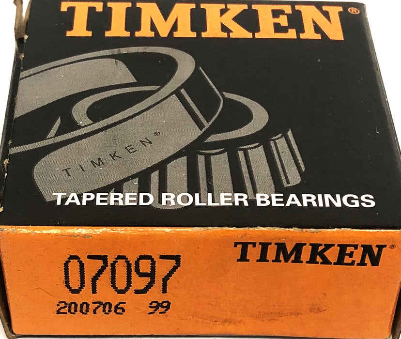Timken Tapered Roller Bearing Cone 07097 [Lot of 2] NOS