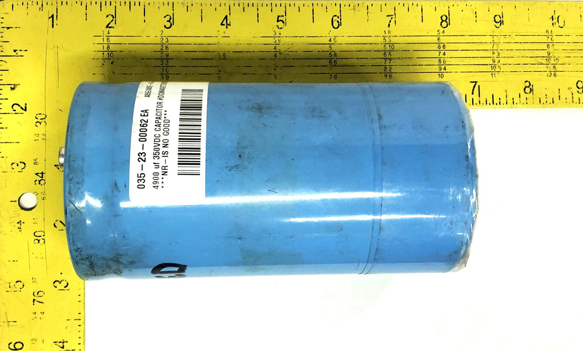 Cornell Dubilier 4900UF 350VDC -10+50% -40 to 85C Capacitor DCM492T350DF2B USED