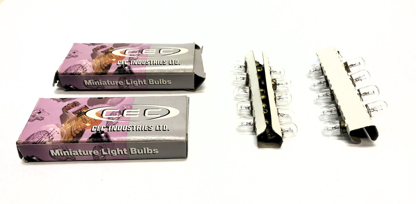 CEC Miniature Light Bulbs 1819 [Lot of 19] NOS