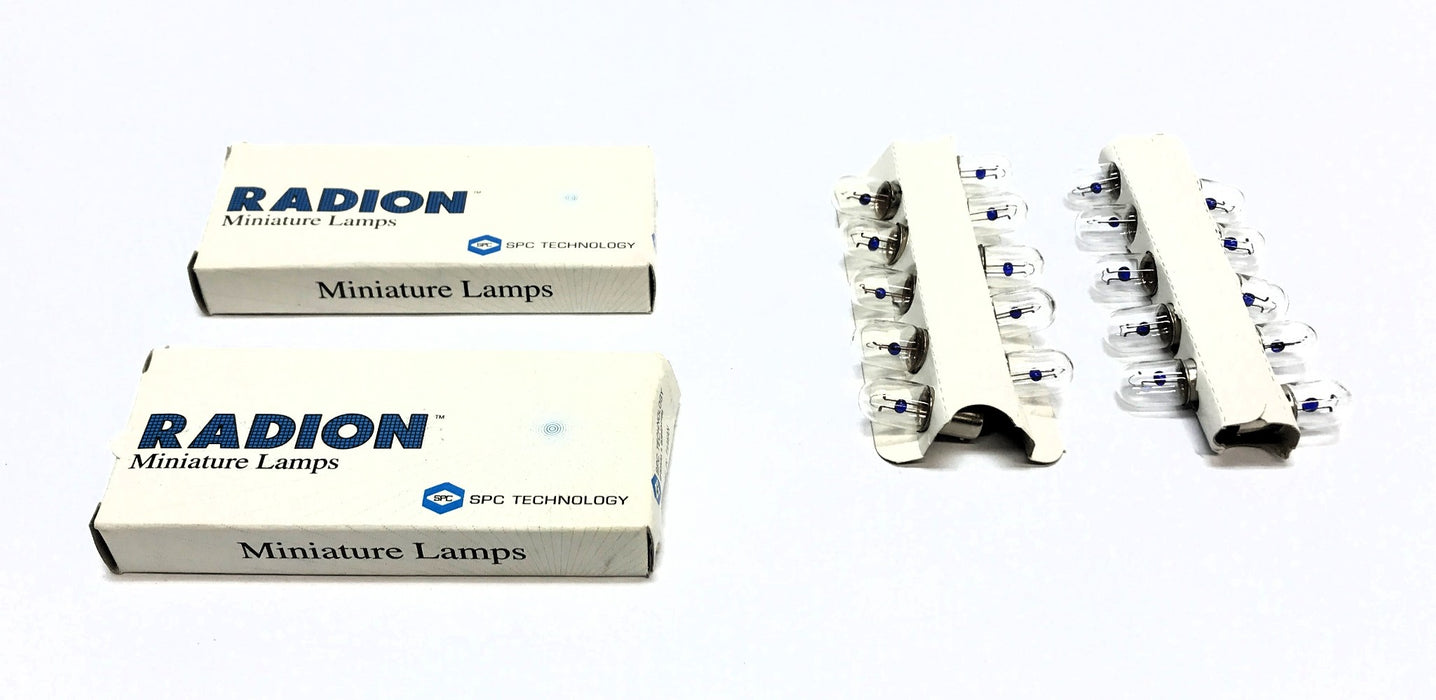 SPC Radion Miniature Bulbs No. 44 [Lot of 20] NOS