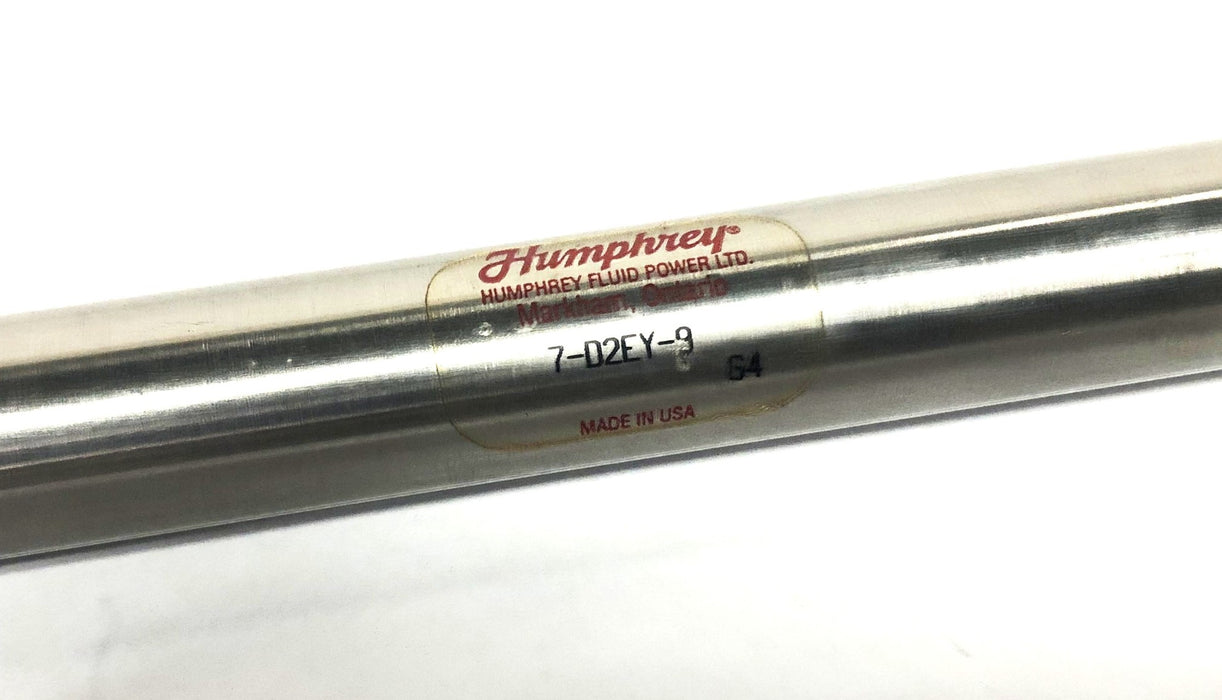 Humphrey Stainless Cylinder 7-D2EY-9 NOS