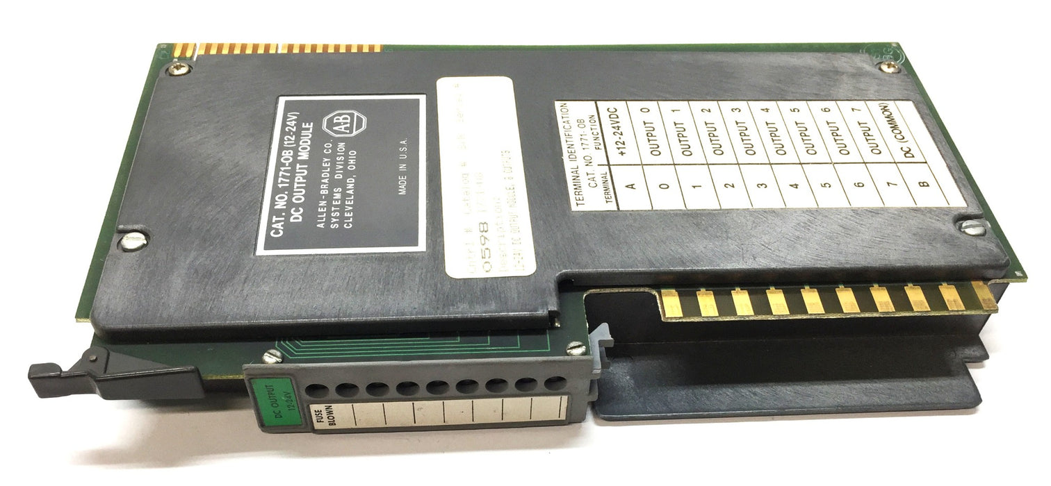 Allen-Bradley 12-24 DC Output Module 1771-OB (636007) USED