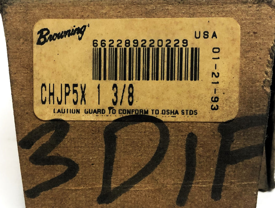 Browning Jaw Coupling CHJP5X1-3/8 NOS