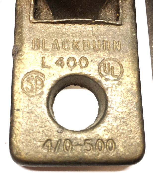 Blackburn Terminal Lug Connector 4/0-500 Wire Size L400 [Lot of 5] USED
