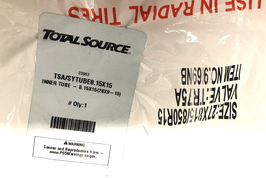 Total Source Forklift Inner Tube SYTUBE8.15x15 NOS
