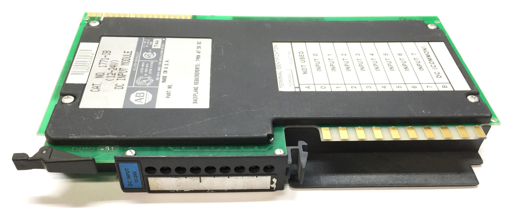 Allen-Bradley 12-24 DC Input Module 1771-IB (960562) USED