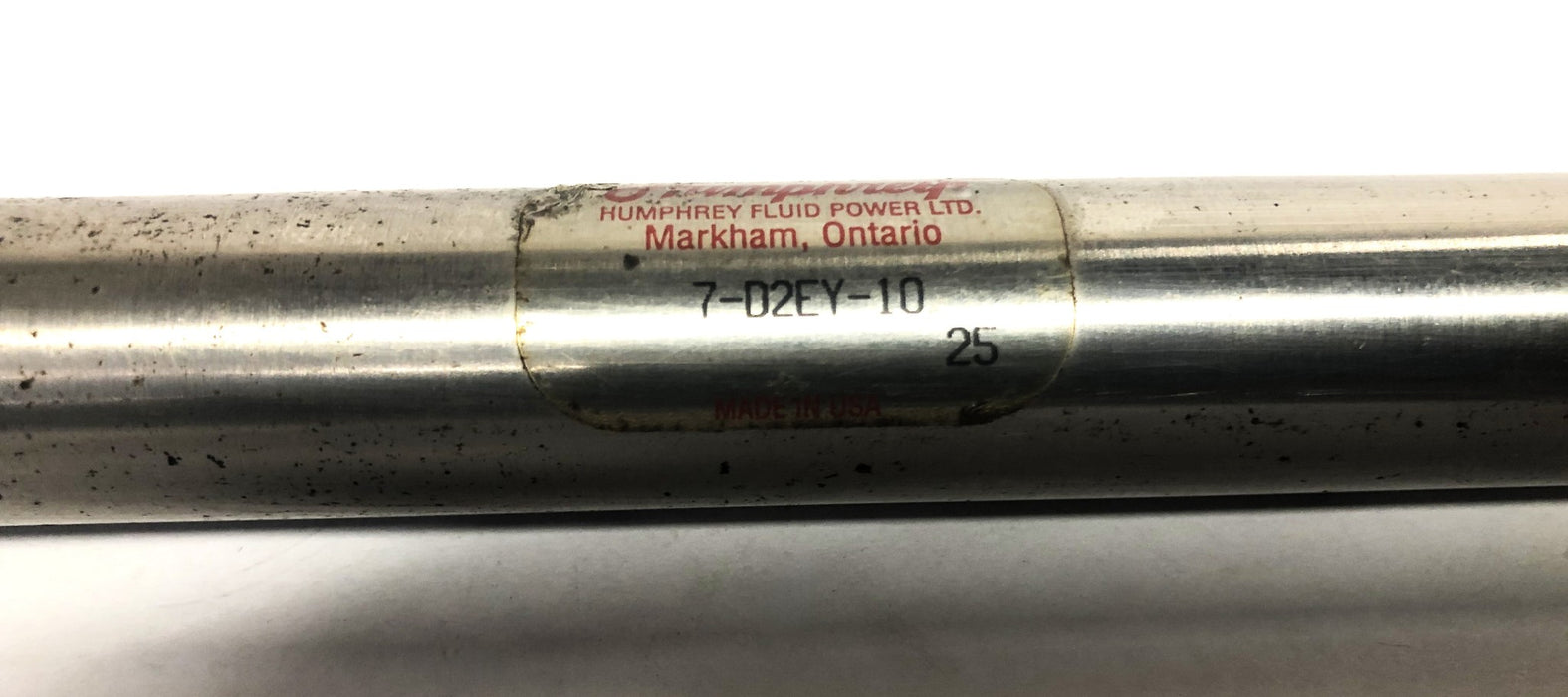 Humphrey Stainless Cylinder 7-D2EY-10 USED