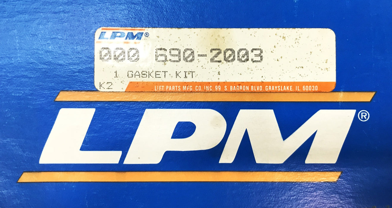 LPM Forklift Gasket and Seal Kit 000-690-2003 NOS