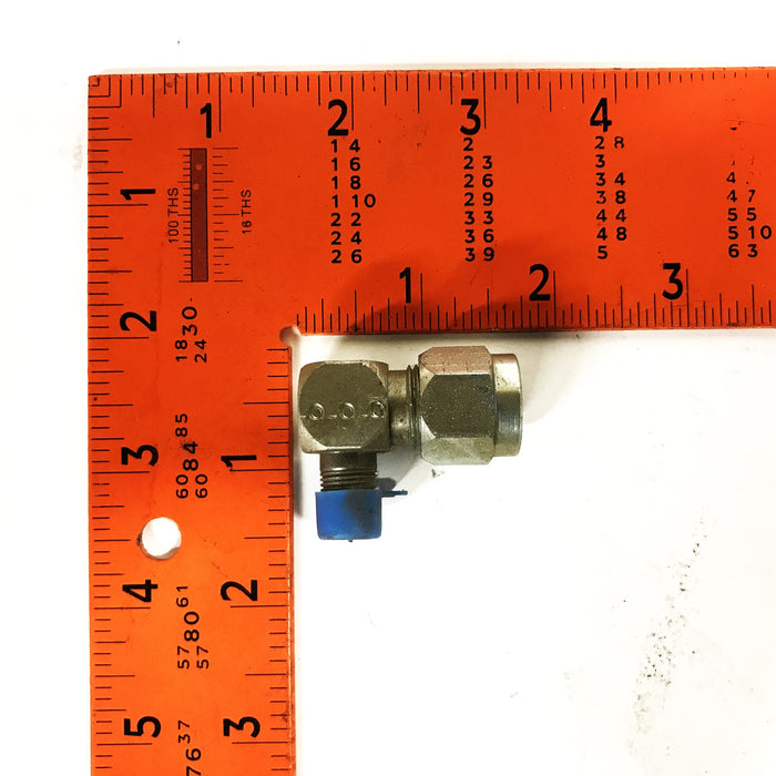 Lenz 90-degree 1/8 inch Compression Fitting [Lot of 5] NOS