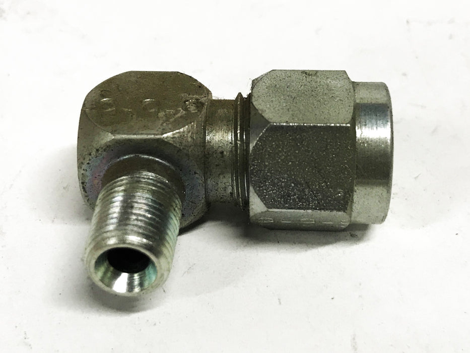 Lenz 90-degree 1/8 inch Compression Fitting [Lot of 5] NOS