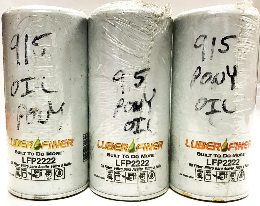 Luber-Finer Spin-on Oil Filter LFP-2222 [Lot of 3] NOS