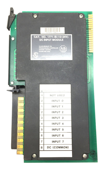 Allen-Bradley 12-24 DC Input Module 1771-IB (960095) USED