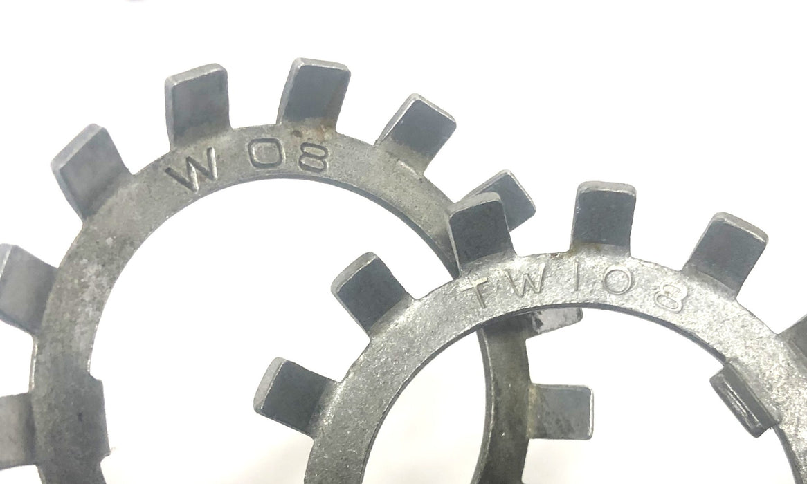 Unbranded Bearing Lock Washer W-08/TW108 [Lot of 19] NOS